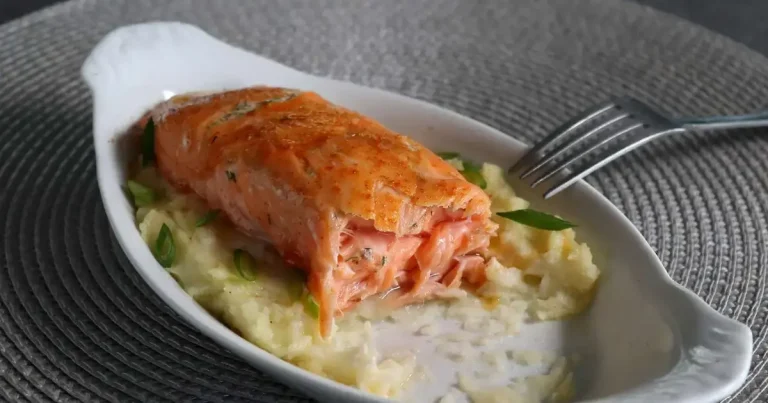Foto da receita de Salmão Defumado Assado