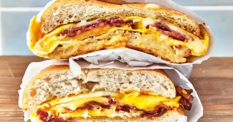 Foto da receita de Sanduíche de Bacon, Ovo e Queijo