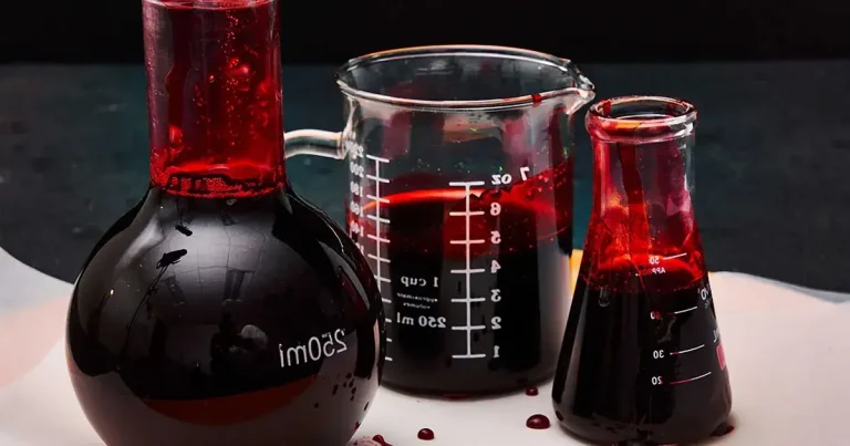 Foto da receita de Sangue Falso Comestível