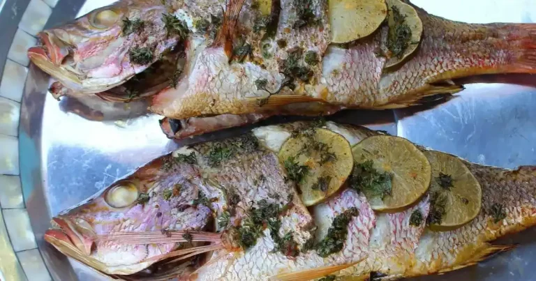 Foto da receita de Snapper Inteiro Defumado
