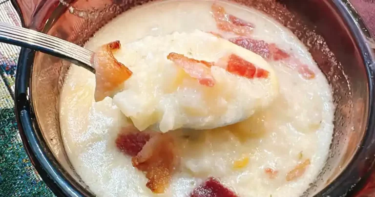 Foto da receita de Sopa de Batata com Bacon e Queijo