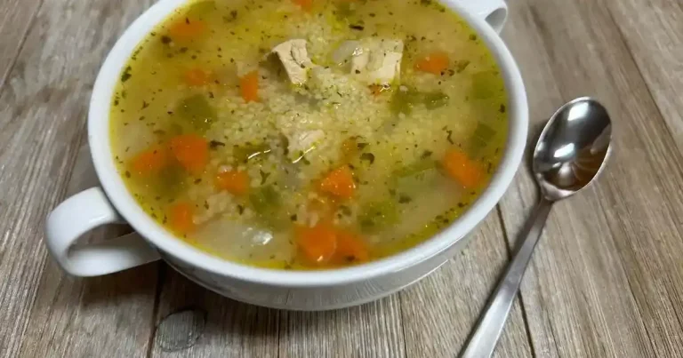 Foto da receita de Sopa de Frango com Cuscuz