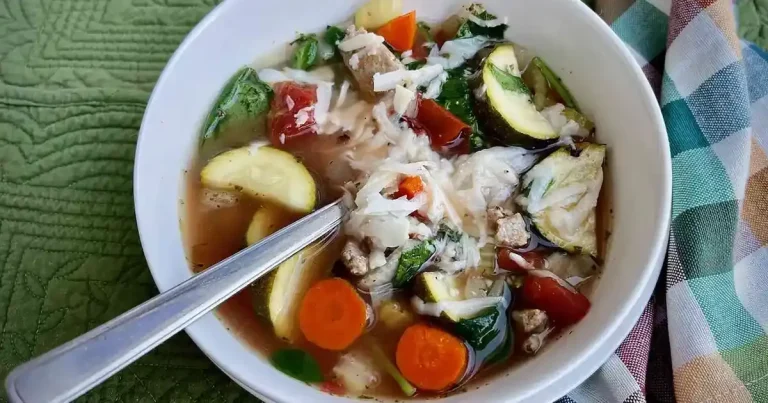 Foto da receita de Sopa de Legumes e Peru Moído