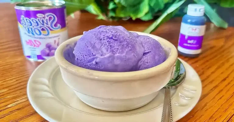 Foto da receita de Sorvete de Ube