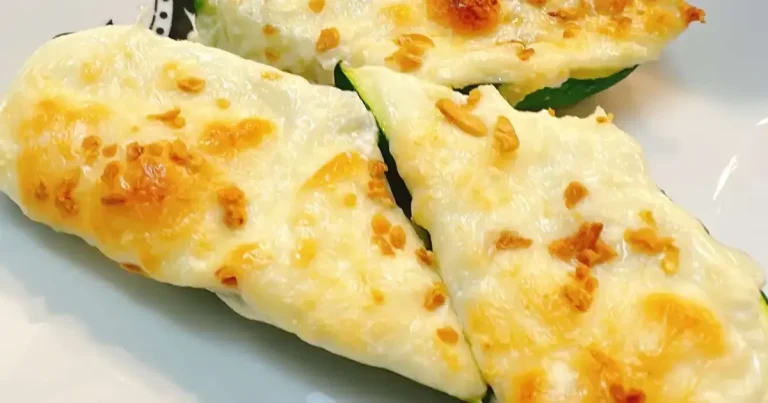 Foto da receita de Steaks de Abobrinha com Queijo e Alho