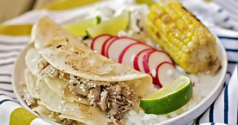 Foto da receita de Tacos de Porco Desfiado
