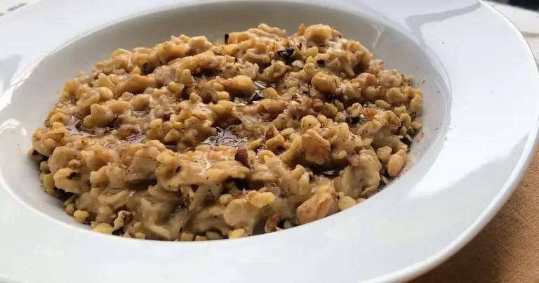 Foto da receita de Aveia Cremosa com Manteiga de Amendoim