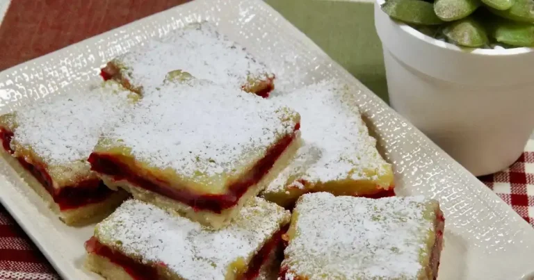 Foto da receita de Barrinhas de Limão com Cranberry