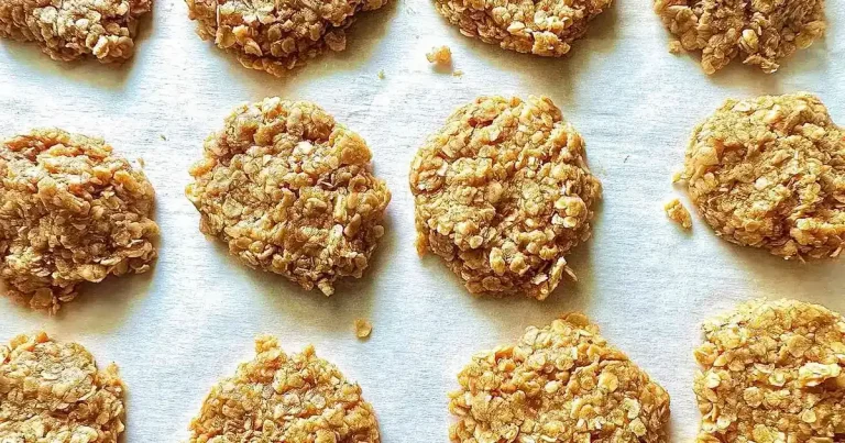 Foto da receita de Biscoitos de Aveia com Manteiga de Amendoim
