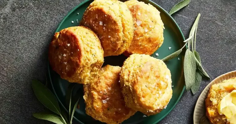 Foto da receita de Biscoitos de Batata Doce com Sálvia