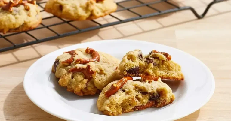 Foto da receita de Biscoitos de Chocolate com Pretzel