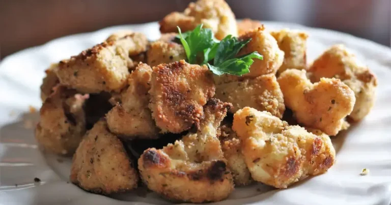 Foto da receita de Bolinho de Couve-flor Assado com Parmesão
