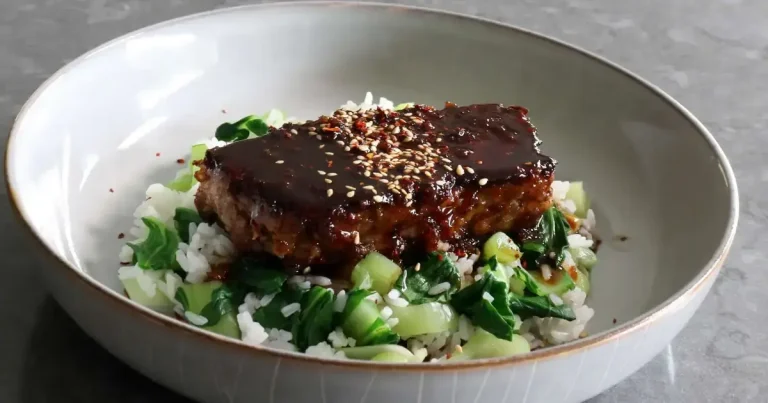 Foto da receita de Bolo de Carne Mongol