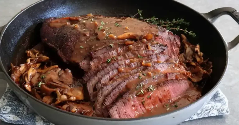 Foto da receita de Carne Assada com Molho de Panela