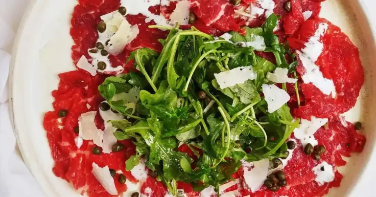 Foto da receita de Carpaccio de Carne