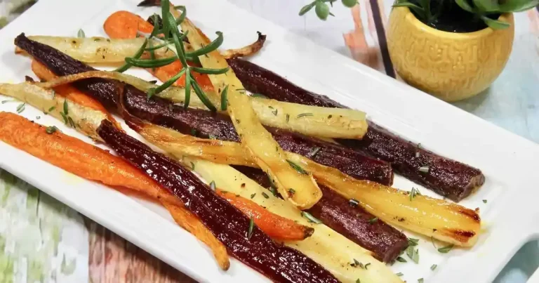 Foto da receita de Cenouras Arco-Íris Assadas