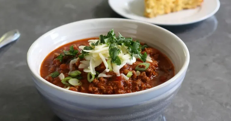 Foto da receita de Chili de Carne Preguiçosa e Nebulosa