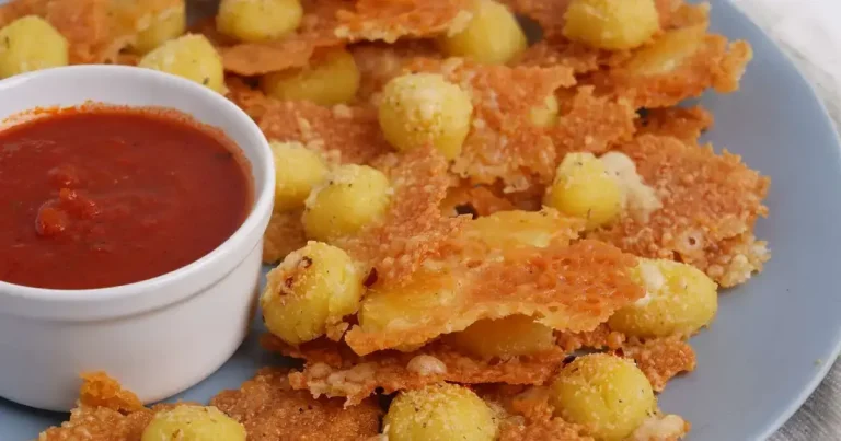 Foto da receita de Chips Crocantes de Gnocchi com Parmesão
