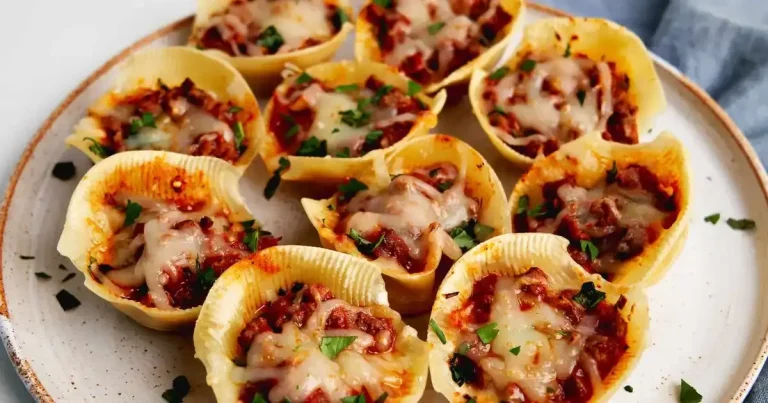 Foto da receita de Copinhos de Lasanha Deliciosos