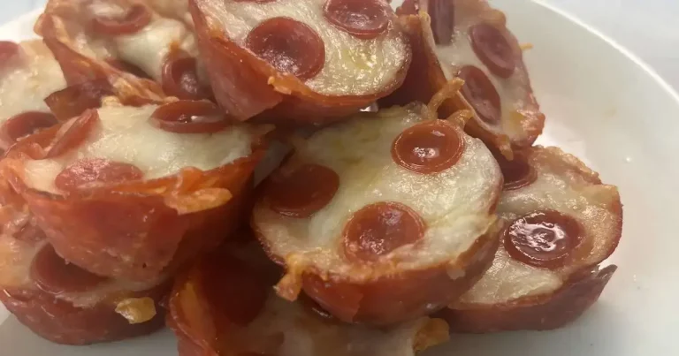 Foto da receita de Copinhos de Pizza Mini Pepperoni