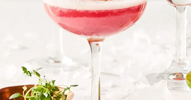 Foto da receita de Coquetel Clover Club