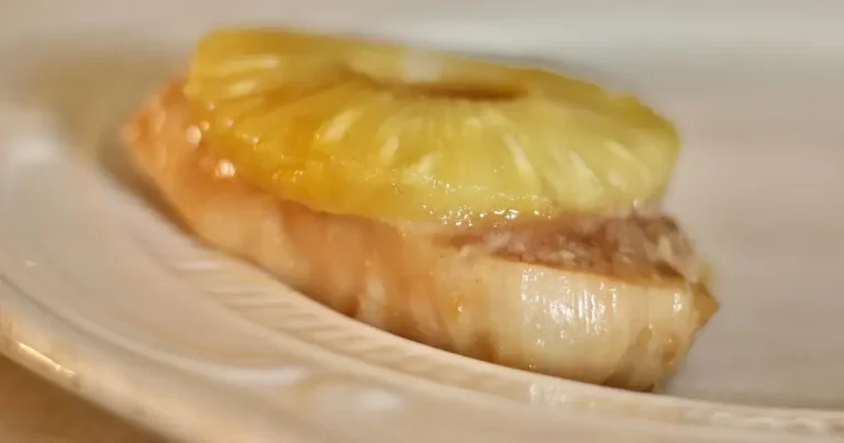 Foto da receita de Costeletas de Porco ao Teriyaki com Abacaxi