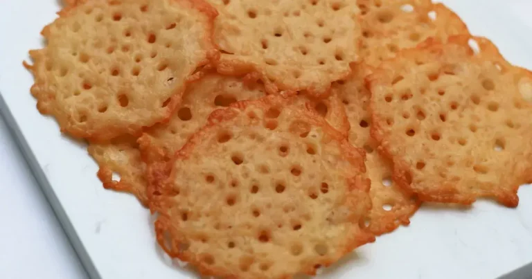 Foto da receita de Crisps de Queijo Parmesão