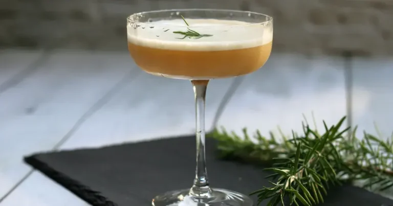 Foto da receita de Flip de Rum com Maple