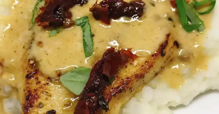 Foto da receita de Frango com Molho Cremoso de Tomate Seco ao Sol