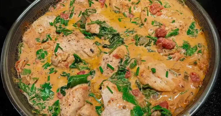 Foto da receita de Frango Cremoso com Espinafre