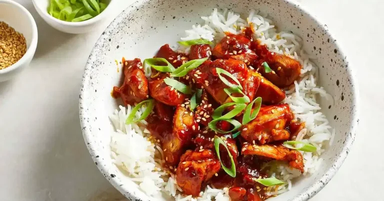 Foto da receita de Frango Doce e Picante com Gochujang