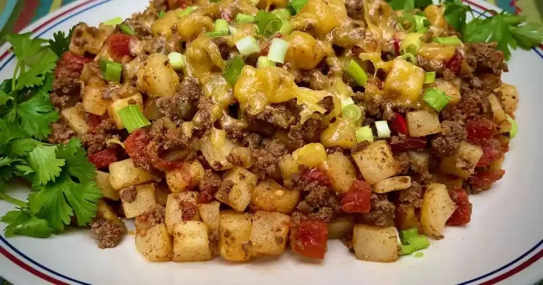 Foto da receita de Frigideira Tex-Mex de Carne Moída e Batata
