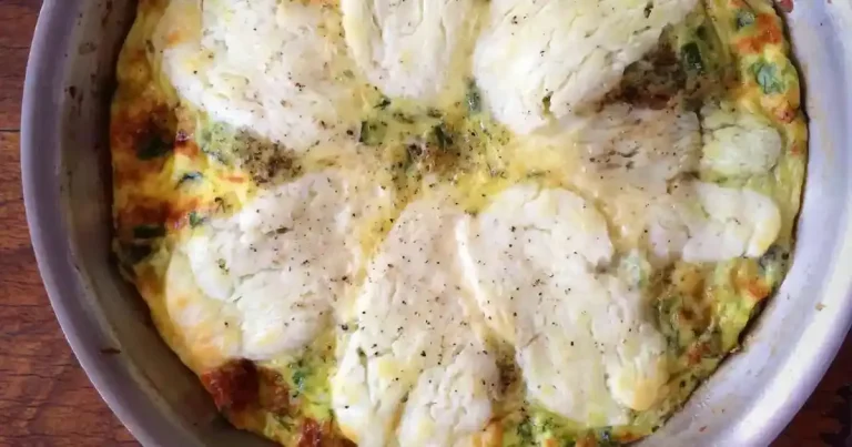Foto da receita de Frittata de Halloumi com Abobrinha