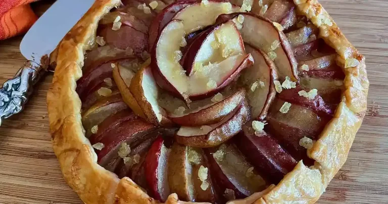Foto da receita de Galette de Pera com Gengibre