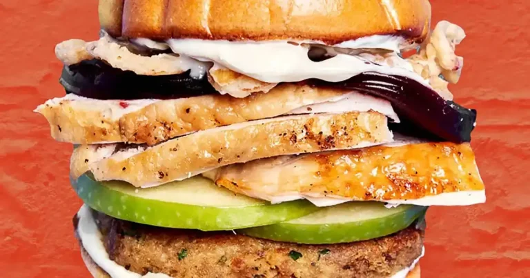 Foto da receita de Hambúrguer de Sobras de Ação de Graças
