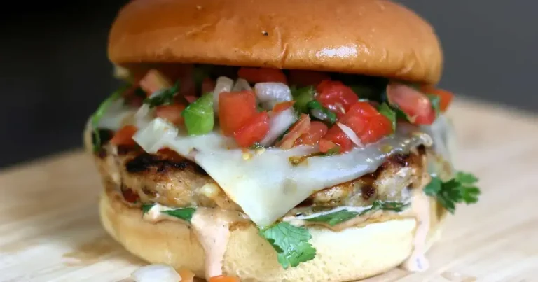 Foto da receita de Hambúrgueres de Frango Chipotle