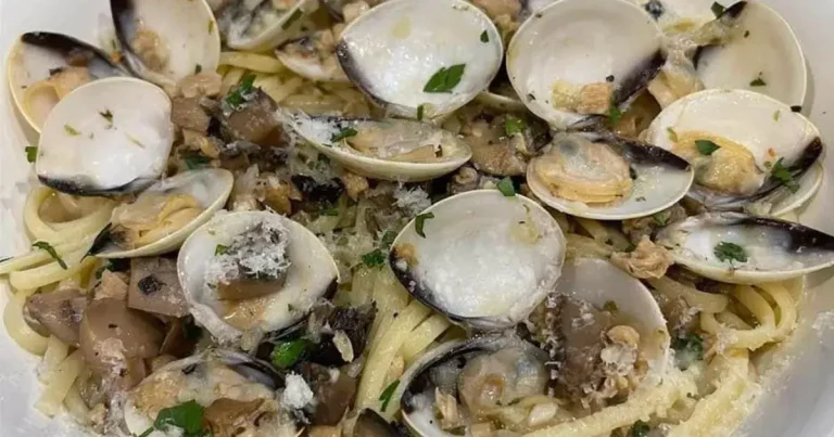 Foto da receita de Linguine com Vongole