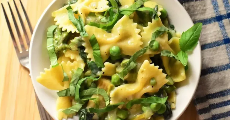 Foto da receita de Massa de Legumes com Creme de Limão