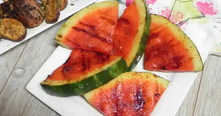Foto da receita de Melancia Grelhada