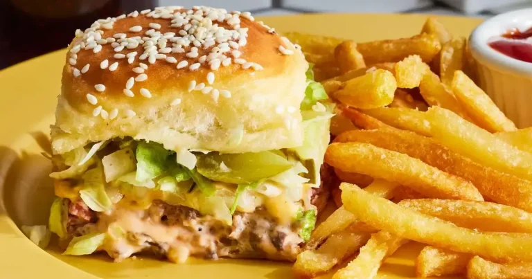 Foto da receita de Mini Burgers Big Mac