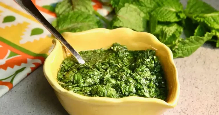 Foto da receita de Molho de Hortelã