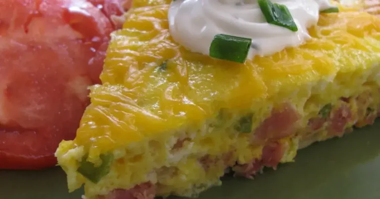 Foto da receita de Omelete de Denver Assada