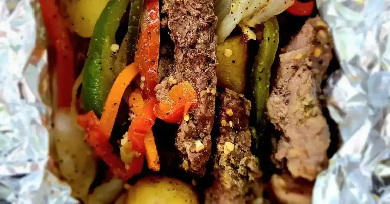 Foto da receita de Pacotes de Papel Alumínio com Carne e Batata