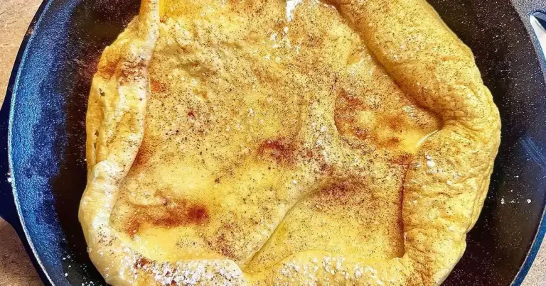 Foto da receita de Panqueca de Frigideira Assada