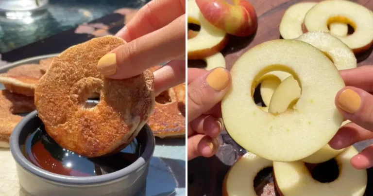 Foto da receita de Panquecas de Anel de Maçã