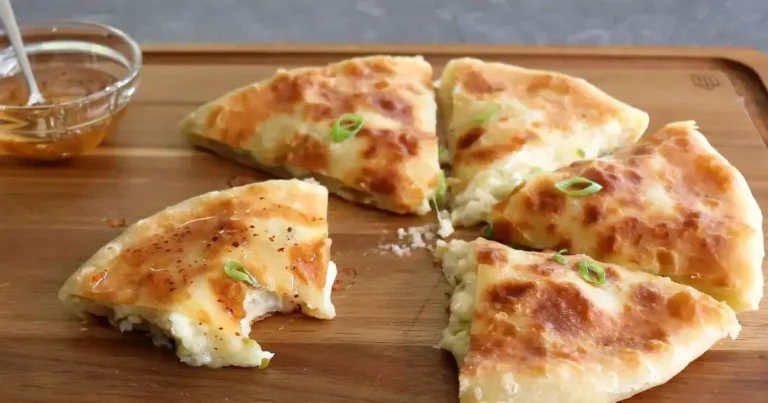 Foto da receita de Pão Sírio Recheado com Queijo e Batata