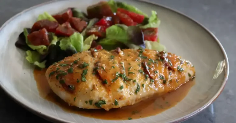 Foto da receita de Peito de Frango Recheado com Chorizo