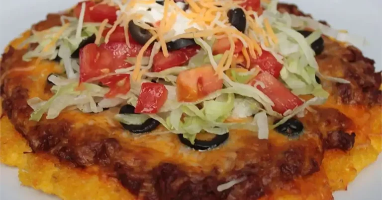 Foto da receita de Pizza de Polenta Mexicana