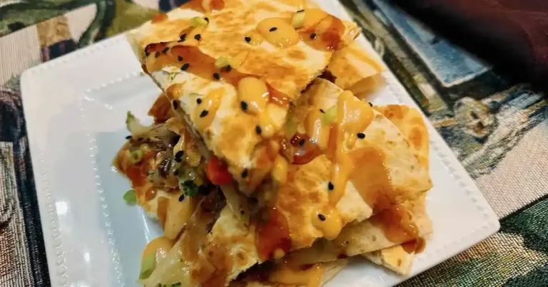 Foto da receita de Quesadillas de Bife Teriyaki