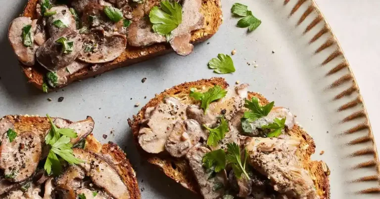 Foto da receita de Ragout de Vinho Tinto e Cogumelos